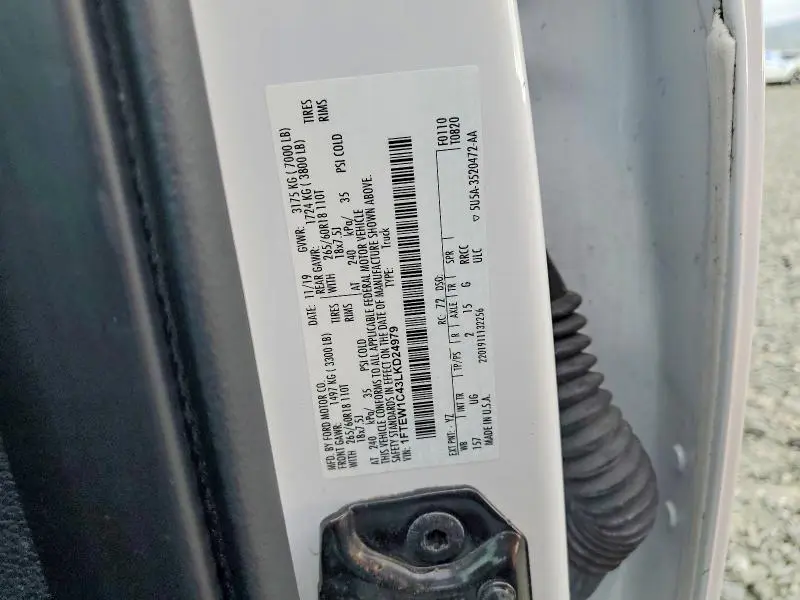 2020 FORD F150 SUPERCREW  