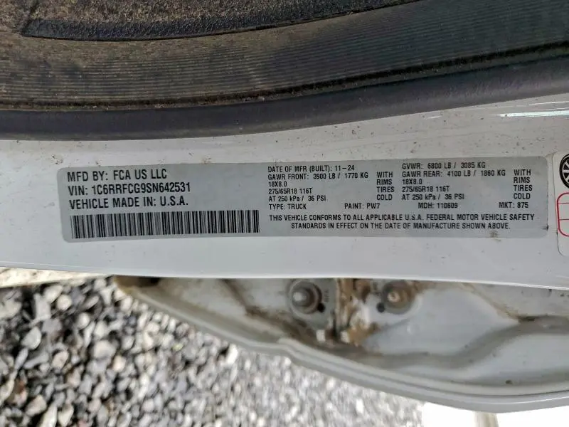 2025 RAM 1500 TRADESMAN  