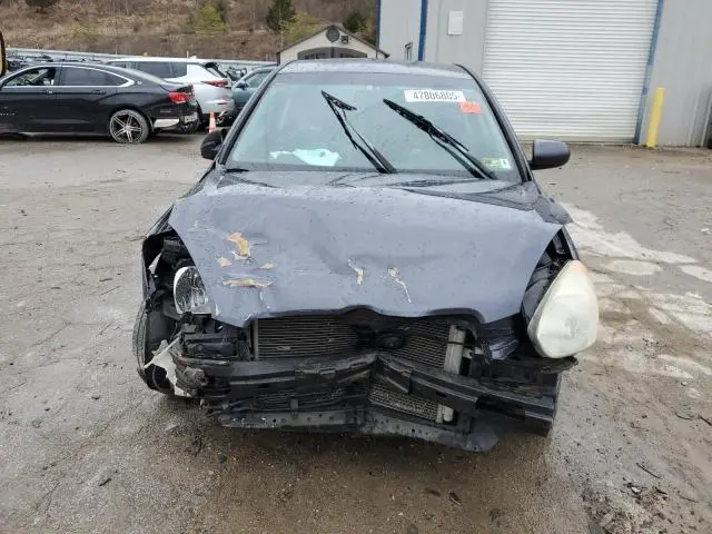 2010 HYUNDAI ACCENT BLUE