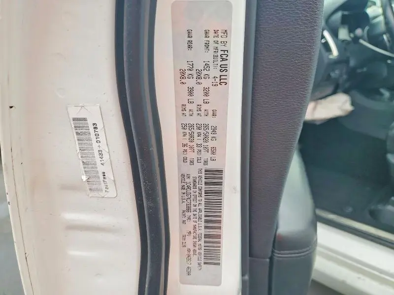 2019 DODGE DURANGO GT  