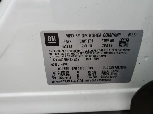 2022 BUICK ENCORE GX SELECT  