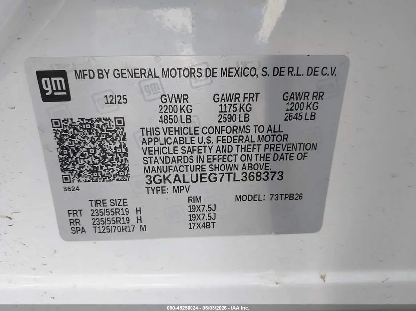 2026 GMC TERRAIN AWD ELEVATION