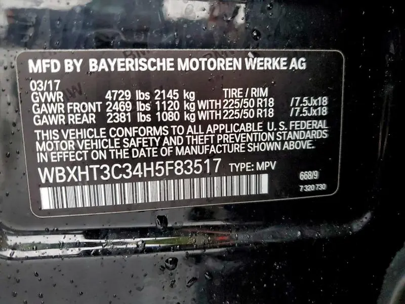 2017 BMW X1 XDRIVE28I  