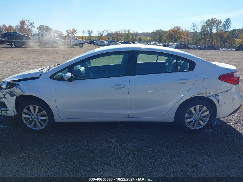 2014 KIA FORTE LX