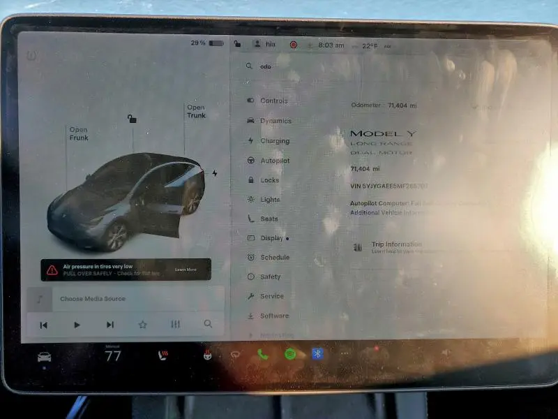 2021 TESLA MODEL Y   