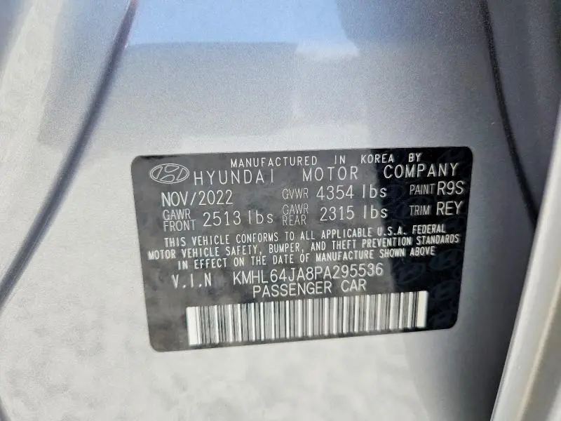 2023 HYUNDAI SONATA SEL  