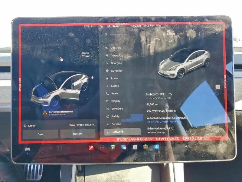 2017 TESLA MODEL 3   