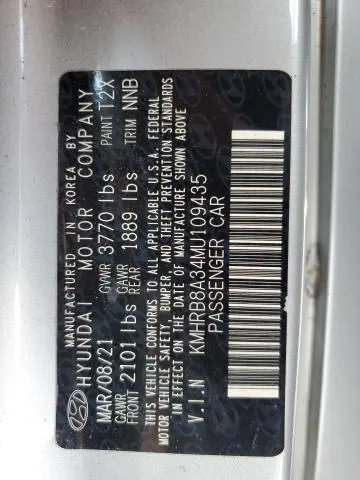 2021 HYUNDAI VENUE SE  