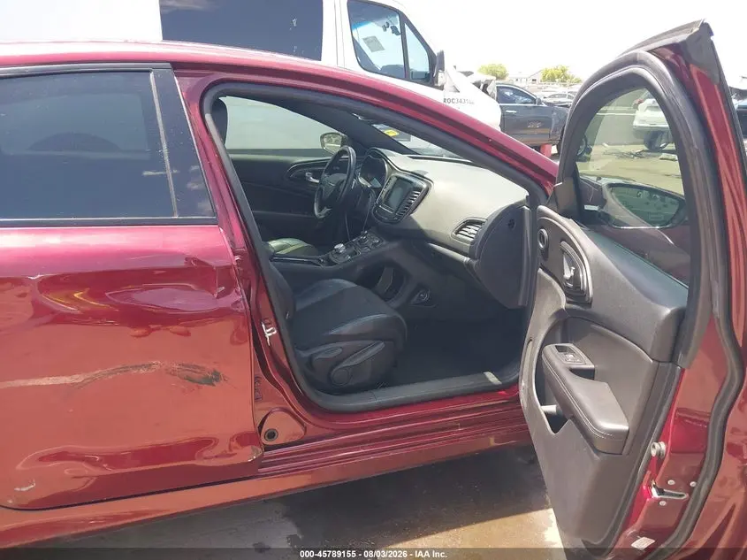 2016 CHRYSLER 200 S