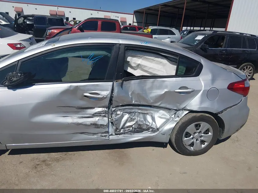 2016 KIA FORTE LX