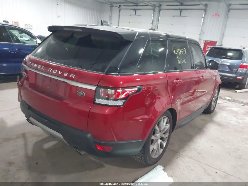2017 LAND ROVER RANGE ROVER SPORT 3.0L V6 SUPERCHARGED HSE