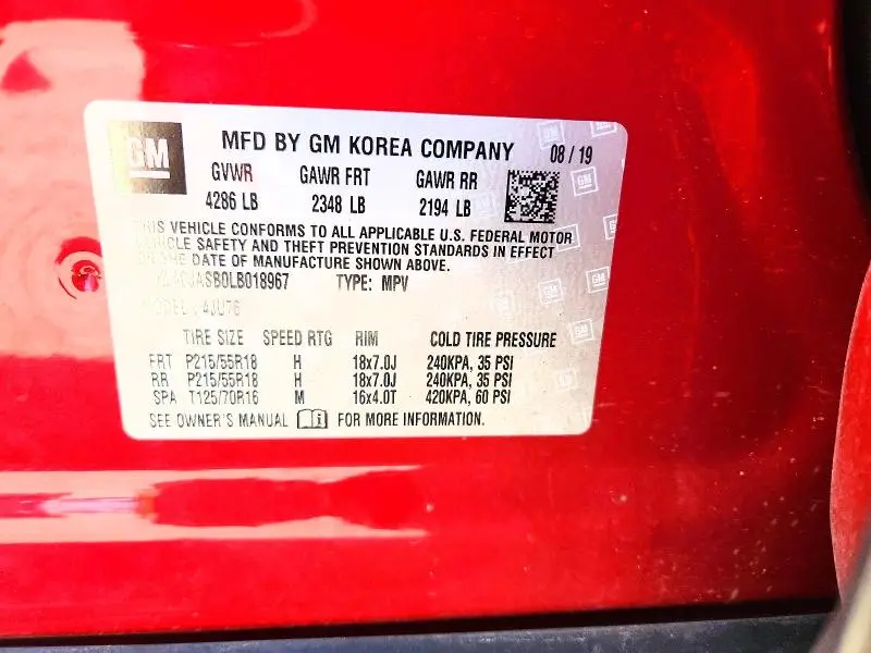 2020 BUICK ENCORE PREFERRED  