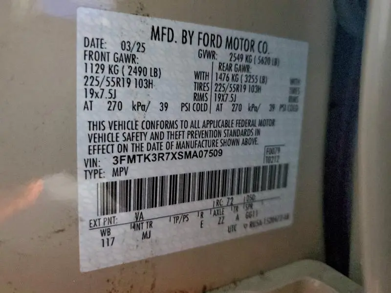 2025 FORD MUSTANG MACH-E PREMIUM  