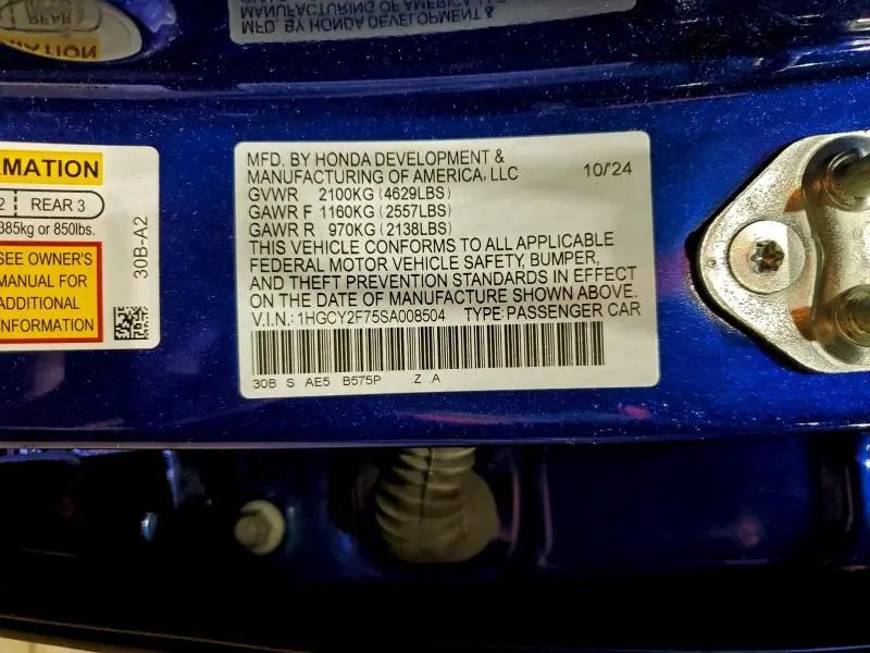 2025 HONDA ACCORD HYBRID SPORT-L  