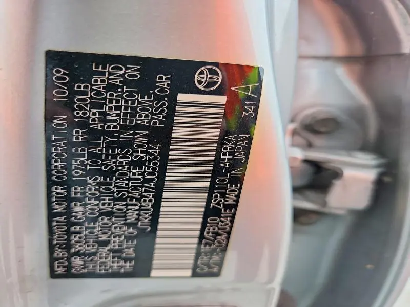 2010 SCION XD BASE  