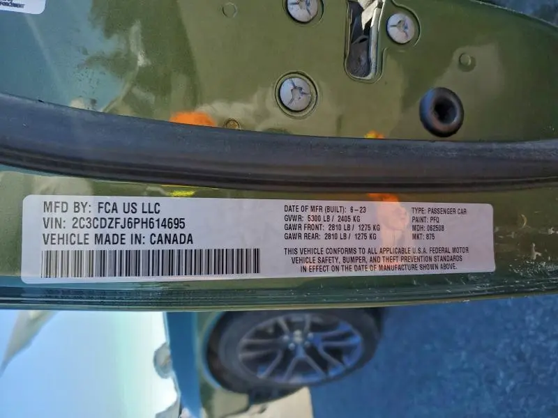 2023 DODGE CHALLENGER R/T SCAT PACK  