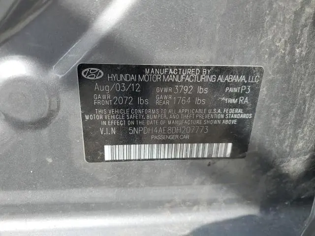 2013 HYUNDAI ELANTRA GLS
