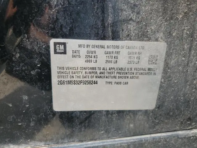 2015 CADILLAC XTS LUXURY COLLECTION  