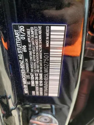 2020 MERCEDES-BENZ GLB 250 4MATIC  