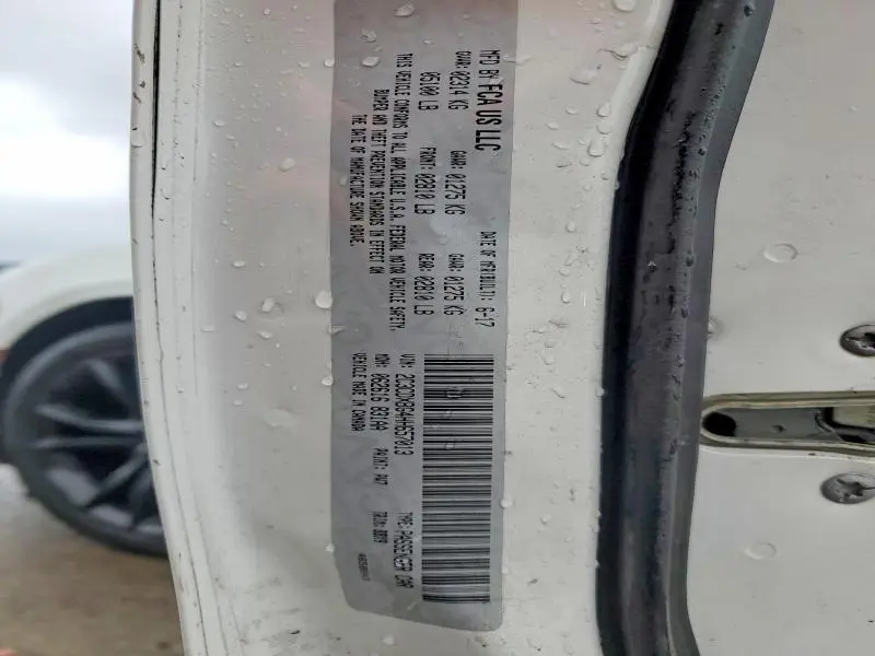 2017 DODGE CHARGER SE  