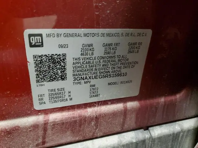 2024 CHEVROLET EQUINOX LT  