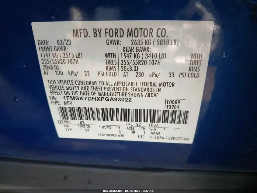 2023 FORD EXPLORER XLT