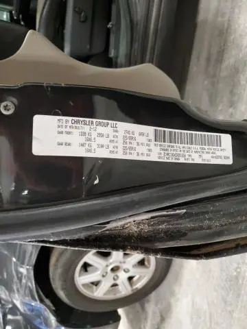 2012 CHRYSLER TOWN & COUNTRY TOURING  