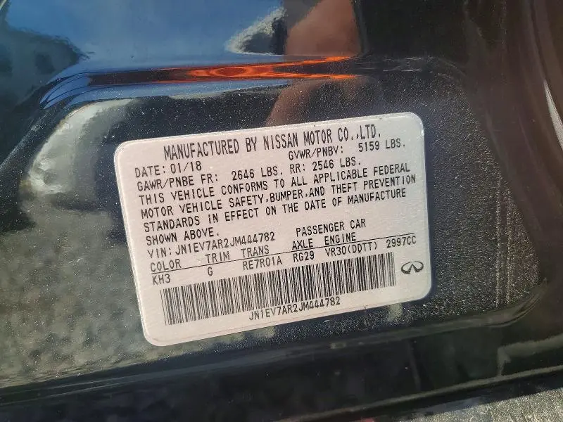 2018 INFINITI Q50 3.0T SPORT  