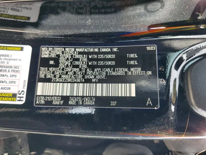 2024 LEXUS NX 350 F SPORT HANDLING  