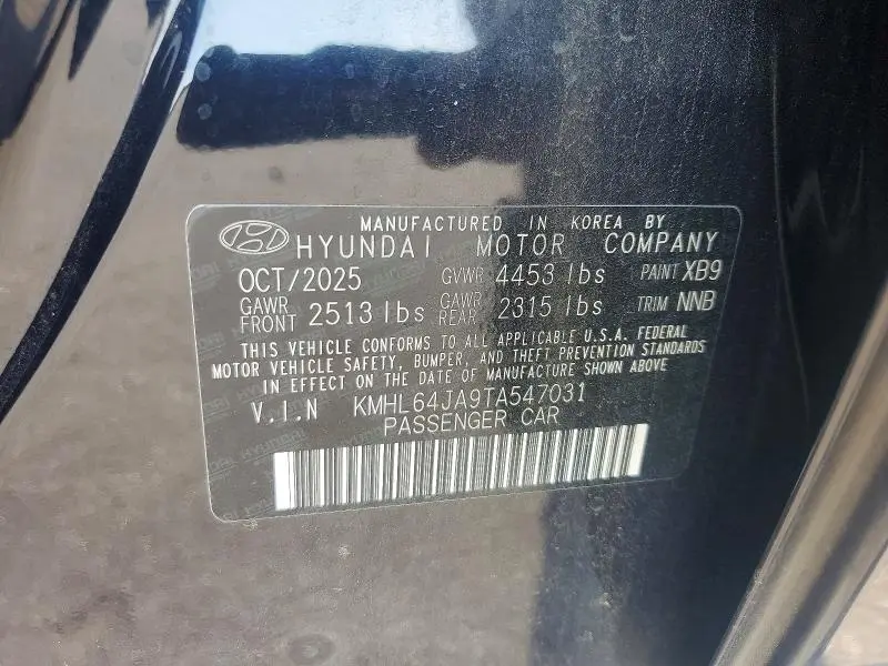 2026 HYUNDAI SONATA SEL SPORT  