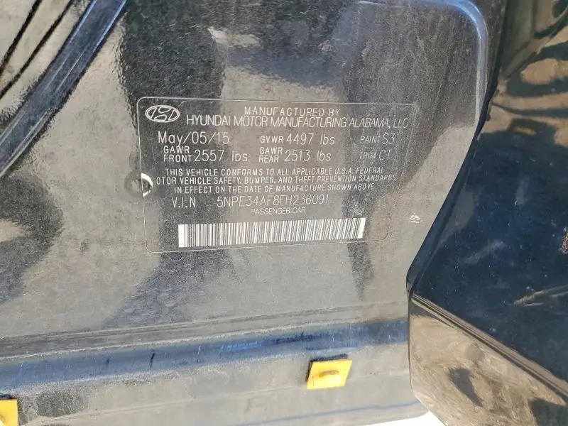 2015 HYUNDAI SONATA SPORT  