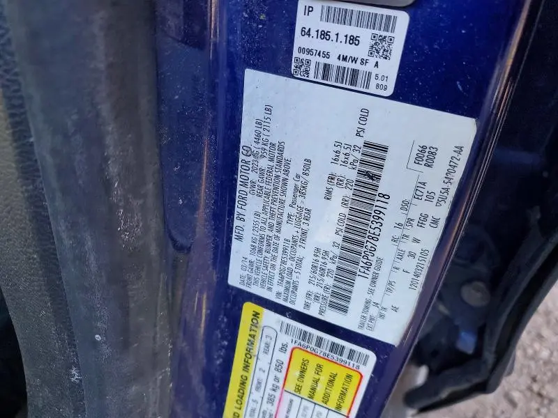 2014 FORD FUSION S  