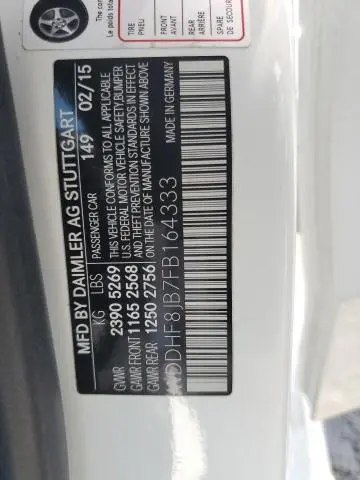 2015 MERCEDES-BENZ E 350 4MATIC  