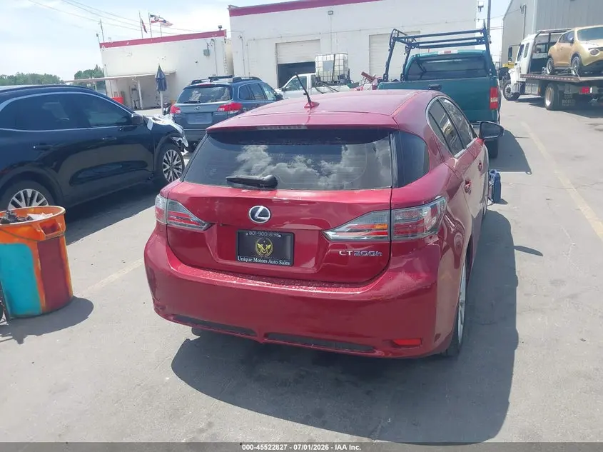2012 LEXUS CT 200H PREMIUM