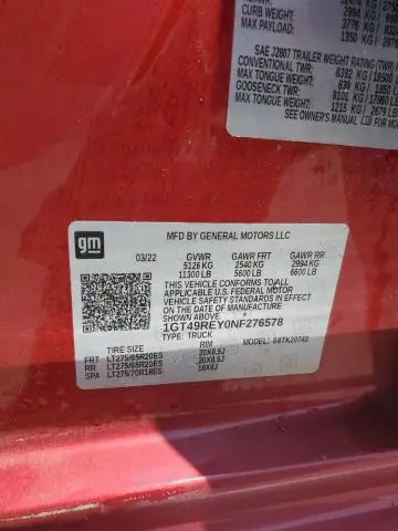 2022 GMC SIERRA K2500 DENALI  