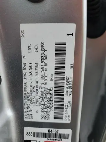 2024 TOYOTA TUNDRA CREWMAX SR  