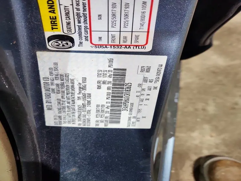 2012 FORD FUSION SE  