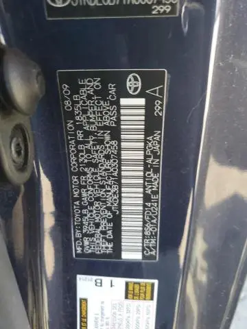 2010 TOYOTA SCION TC