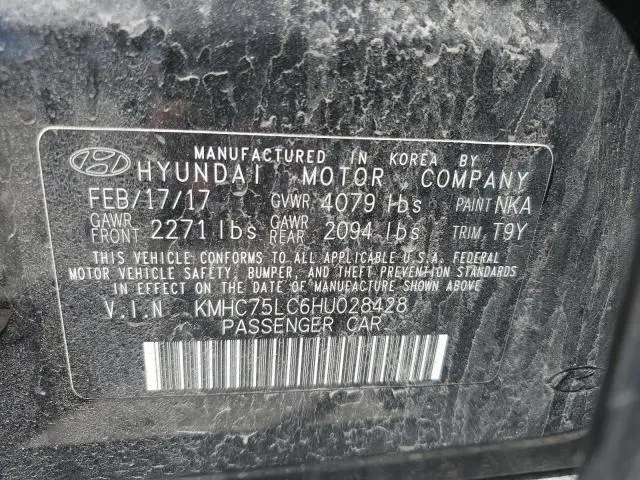 2017 HYUNDAI IONIQ SEL  