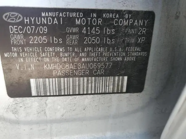 2010 HYUNDAI ELANTRA TOURING GLS