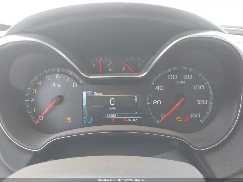 2016 CHEVROLET IMPALA 2LZ