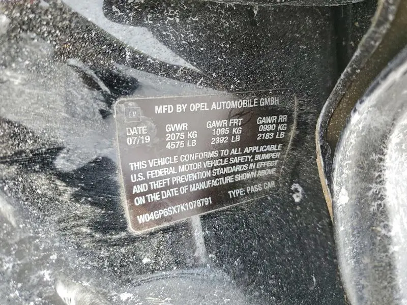 2019 BUICK REGAL ESSENCE  