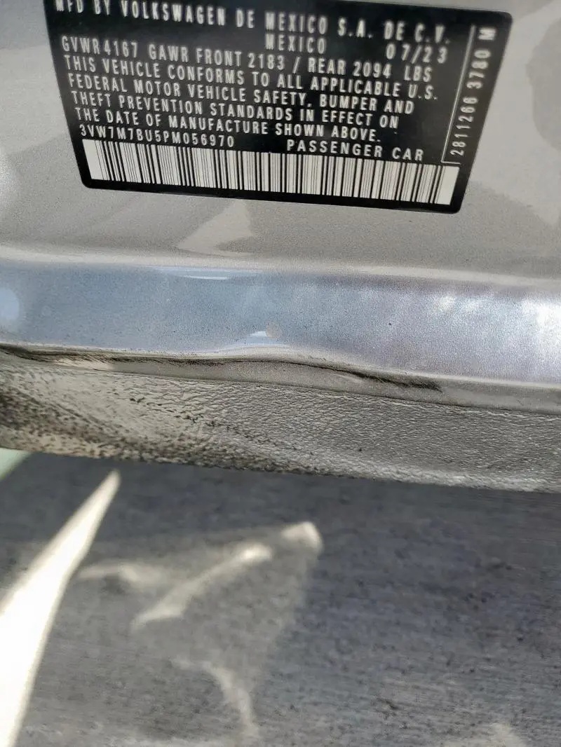 2023 VOLKSWAGEN JETTA SE