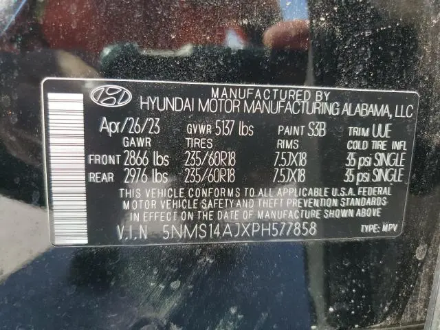 2023 HYUNDAI SANTA FE SE  