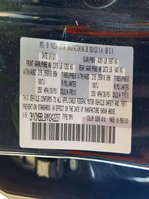 2021 MAZDA CX-30   