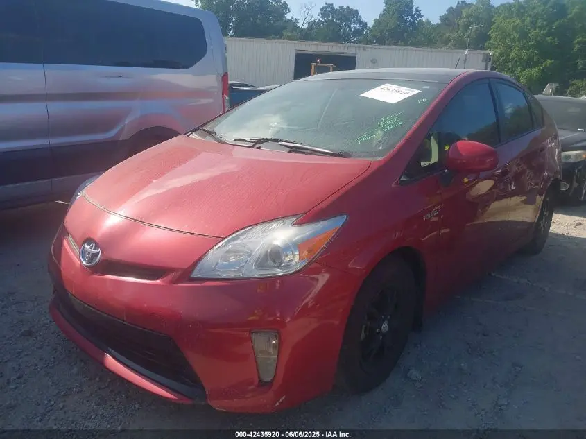2012 TOYOTA PRIUS FOUR