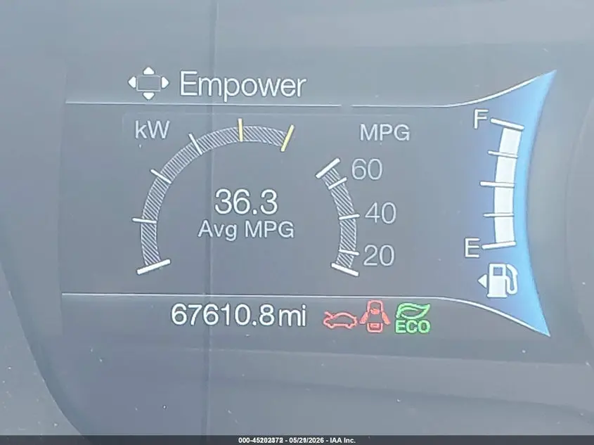 2019 FORD FUSION HYBRID SE