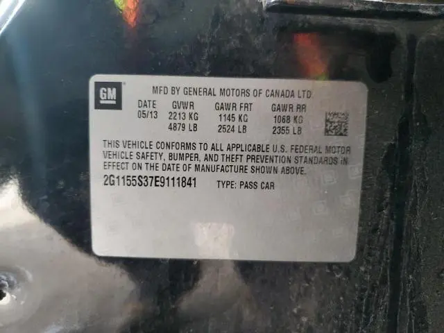 2014 CHEVROLET IMPALA LTZ  