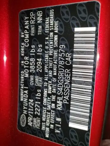 2024 HYUNDAI ELANTRA SEL  