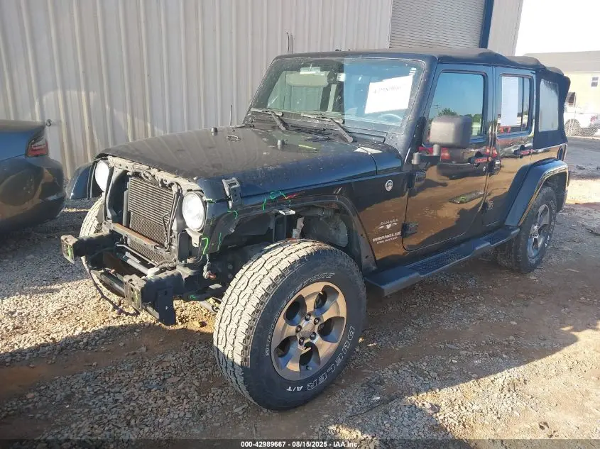 2017 JEEP WRANGLER UNLIMITED SAHARA 4X4